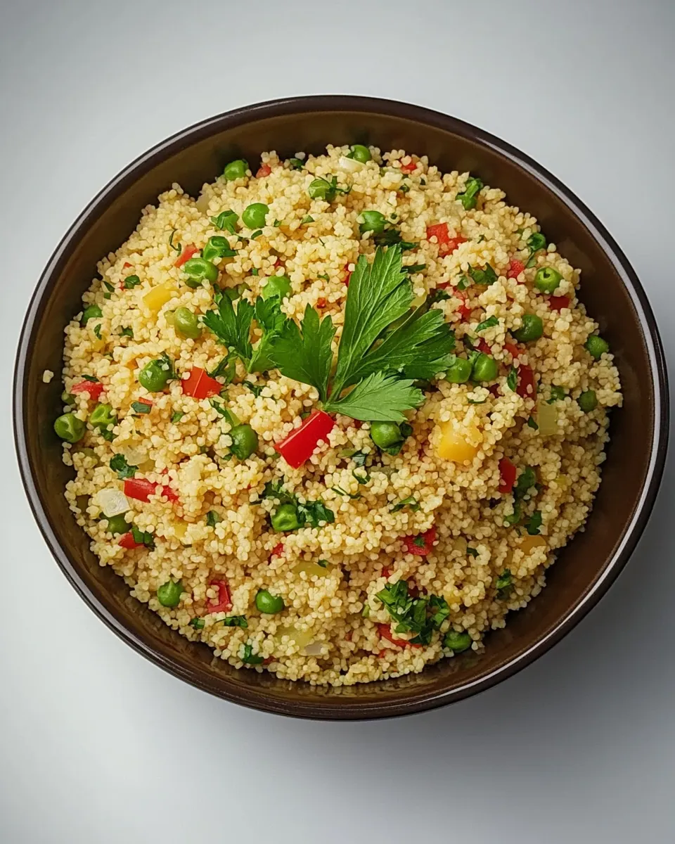 Quick Vegetarian Couscous recipe photo