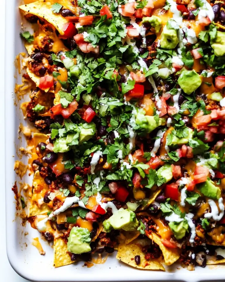 Homemade Vegetarian Nachos photo