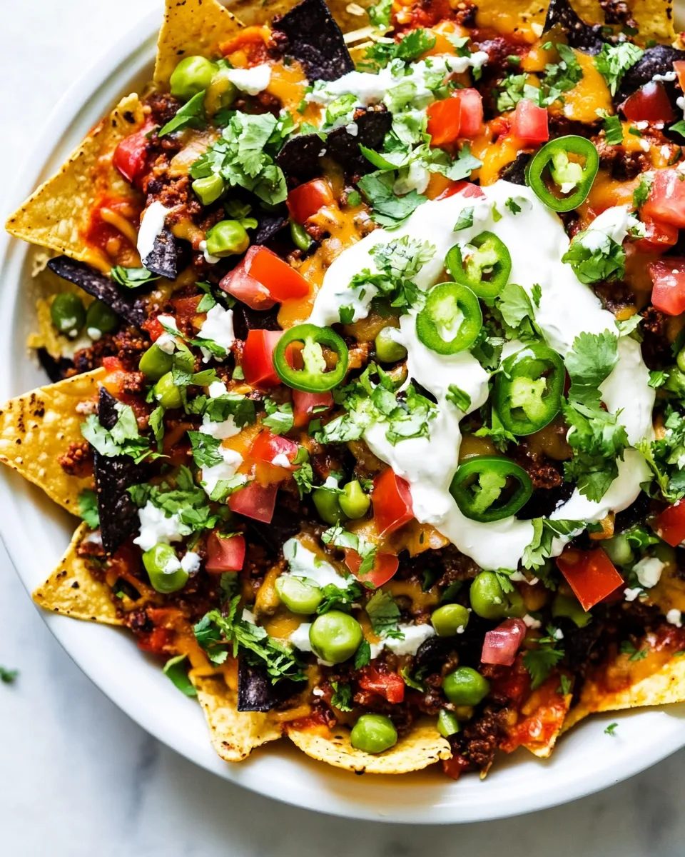Easy Vegetarian Nachos image