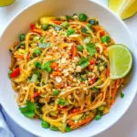 Homemade Vegetarian Pad Thai photo