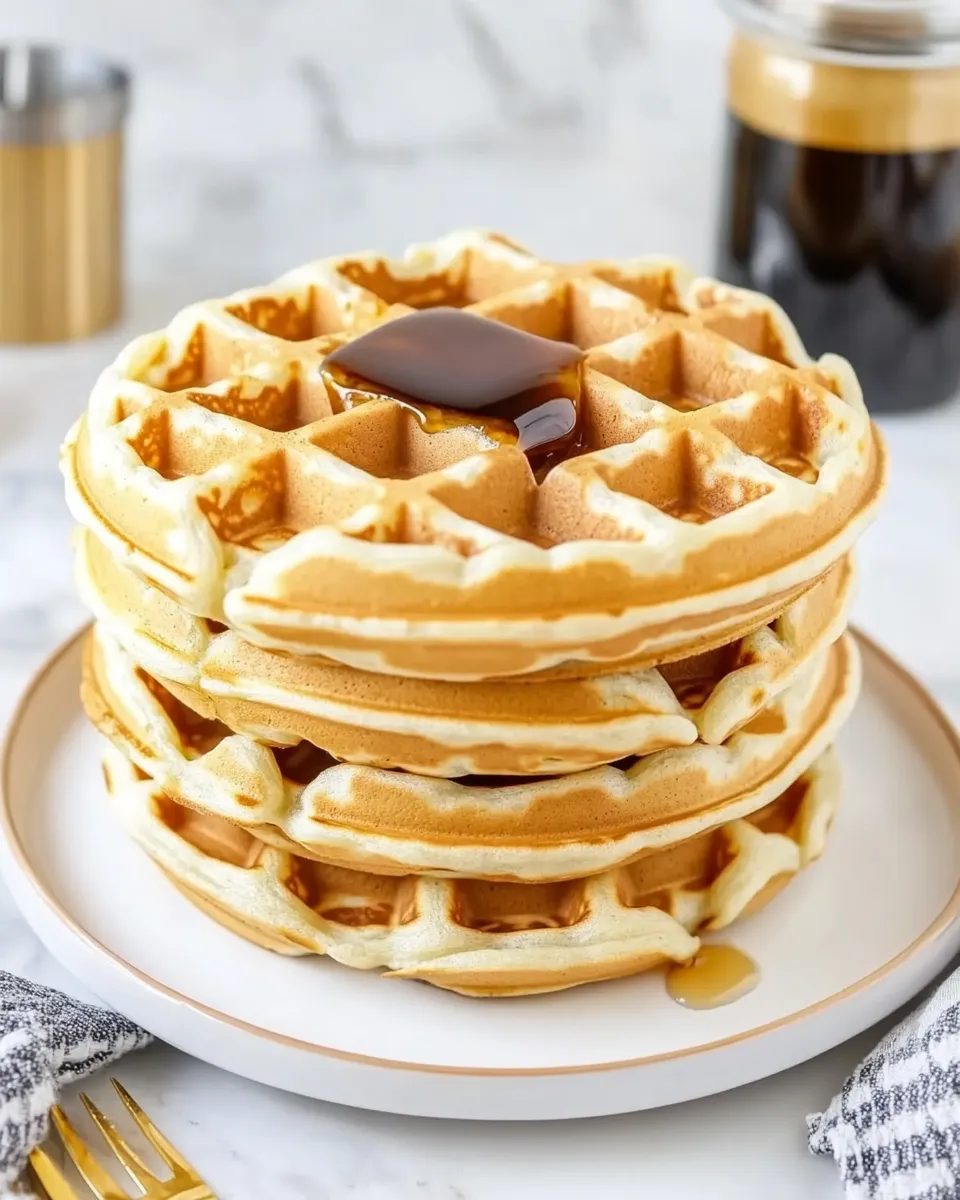 Classic Waffle Mix Recipe image