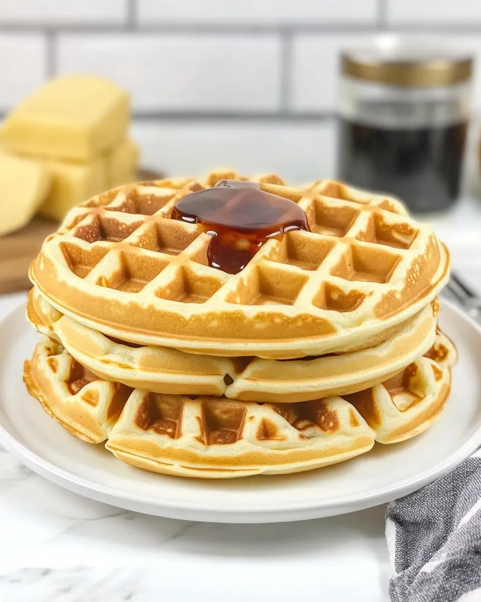 Delicious Waffle Mix Recipe dish photo