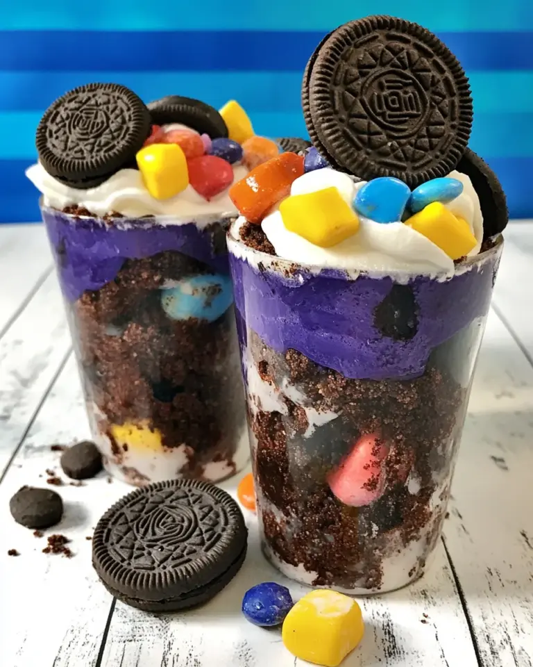 Homemade Walking Dirt Cups with Oreos photo