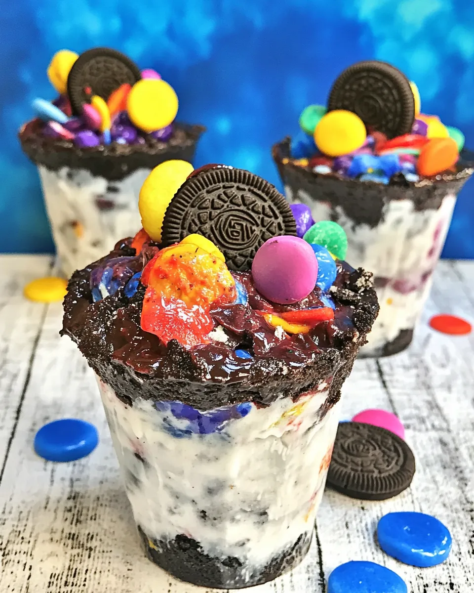 Easy Walking Dirt Cups with Oreos recipe photo