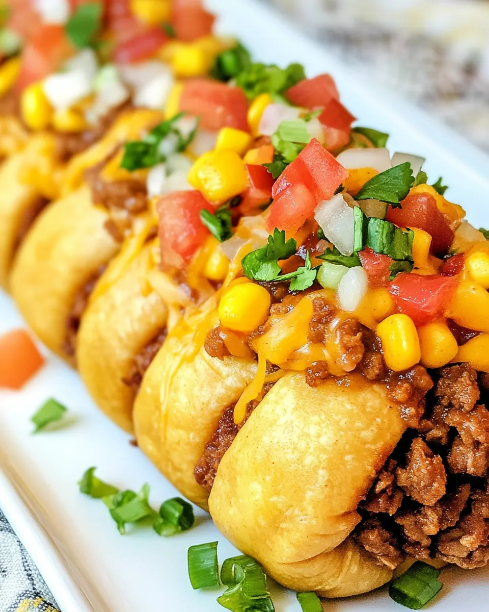 Delicious Weeknight Taco Braid image