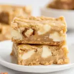 Homemade White Chocolate Pecan Blondies photo
