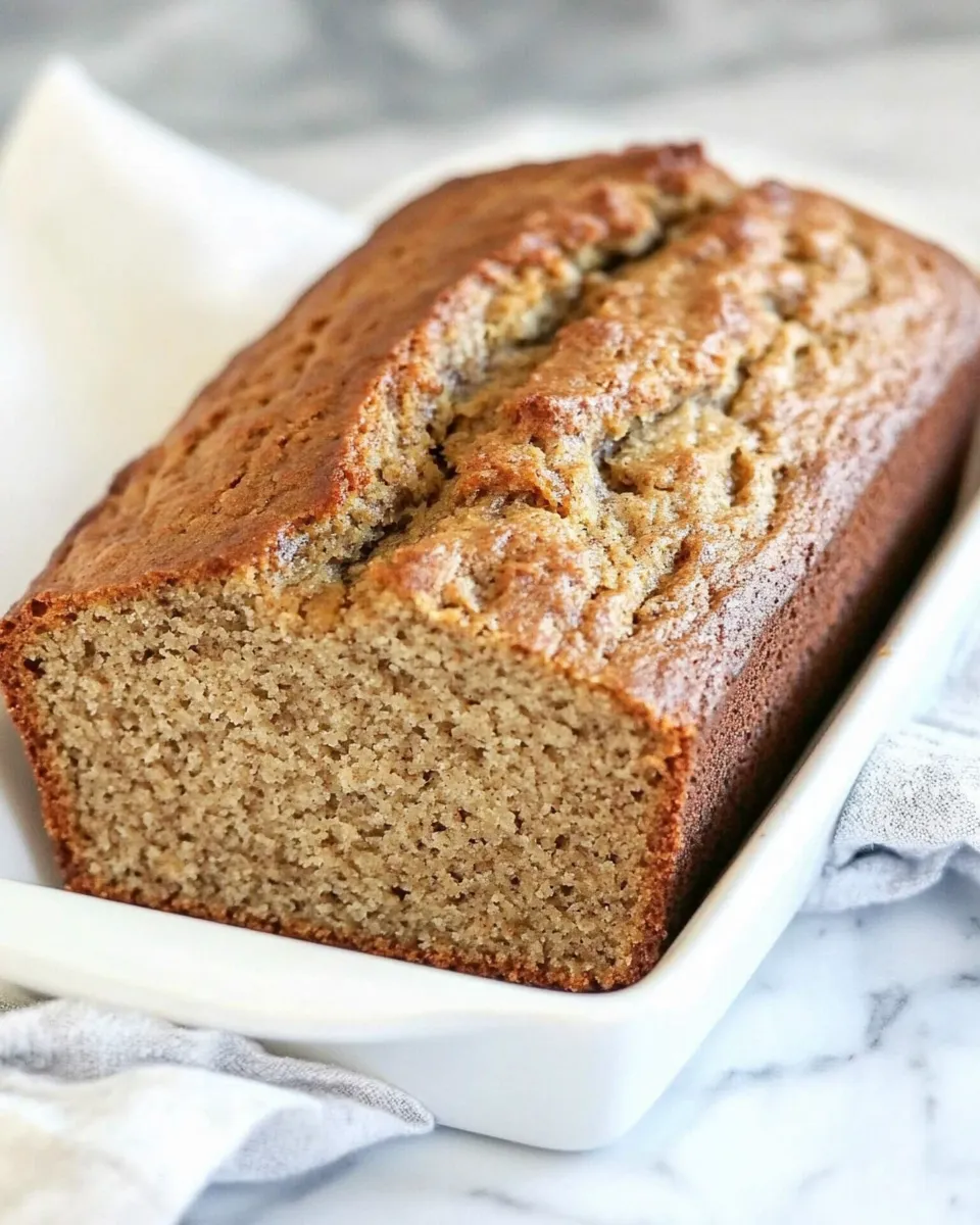 Classic Whole Wheat Graham Cracker Banana Bread image