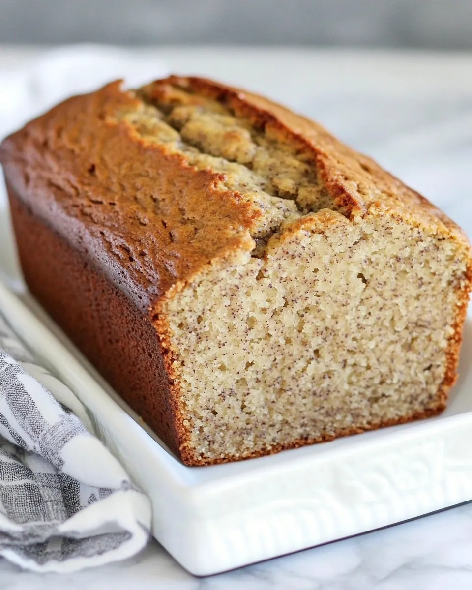 Delicious Whole Wheat Graham Cracker Banana Bread shot