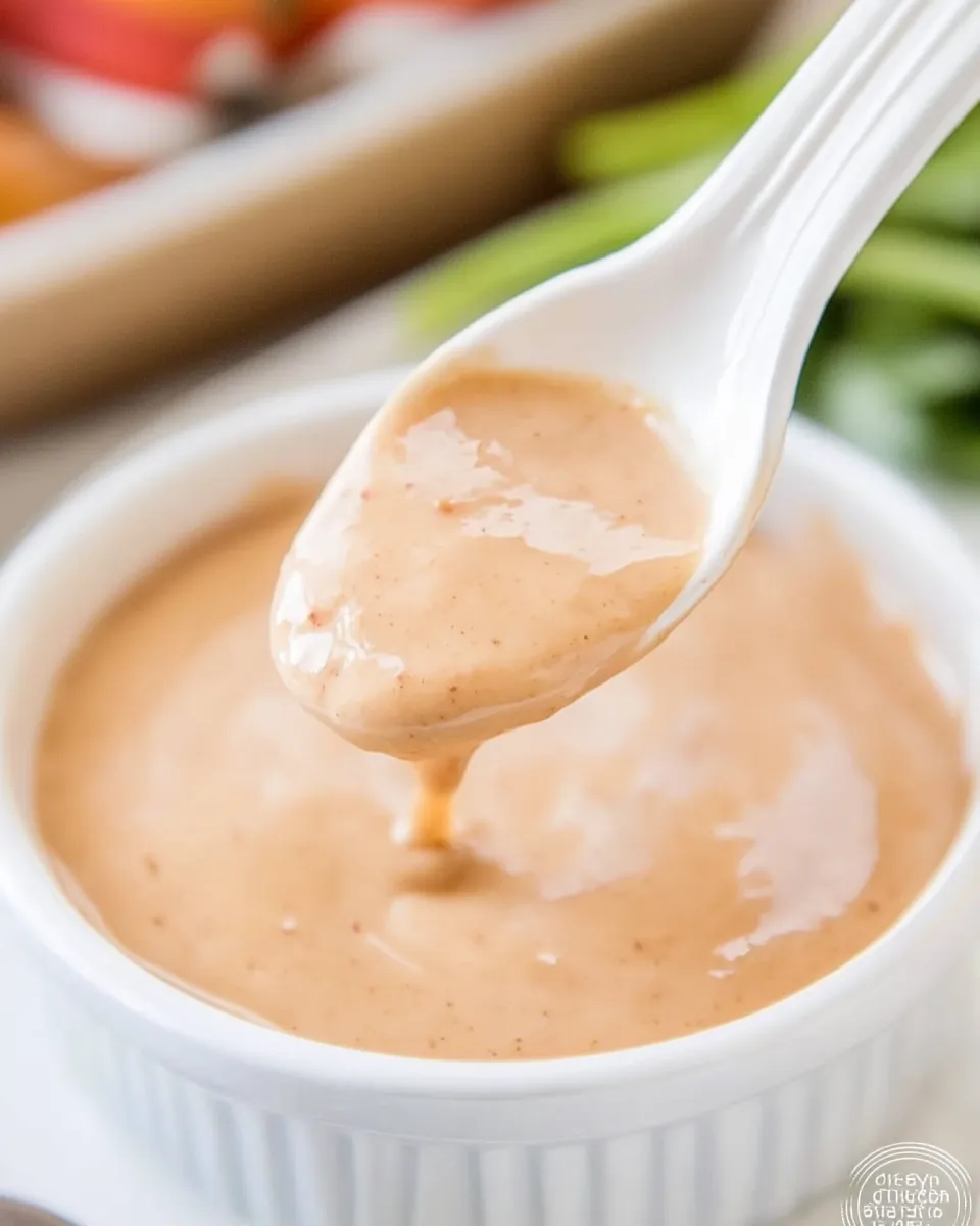 Delicious Yum Yum Sauce food shot