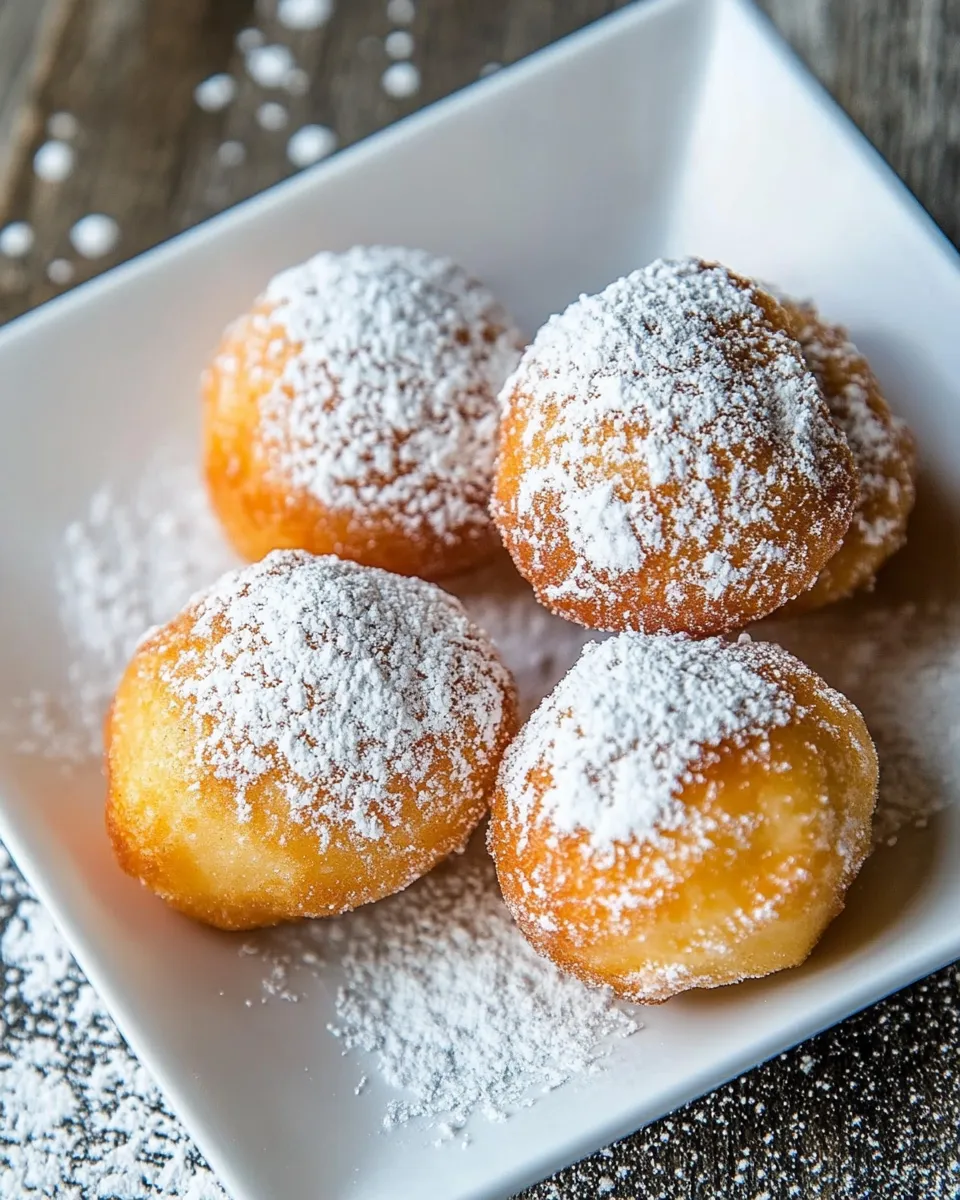 Homemade Zeppole Recipe photo