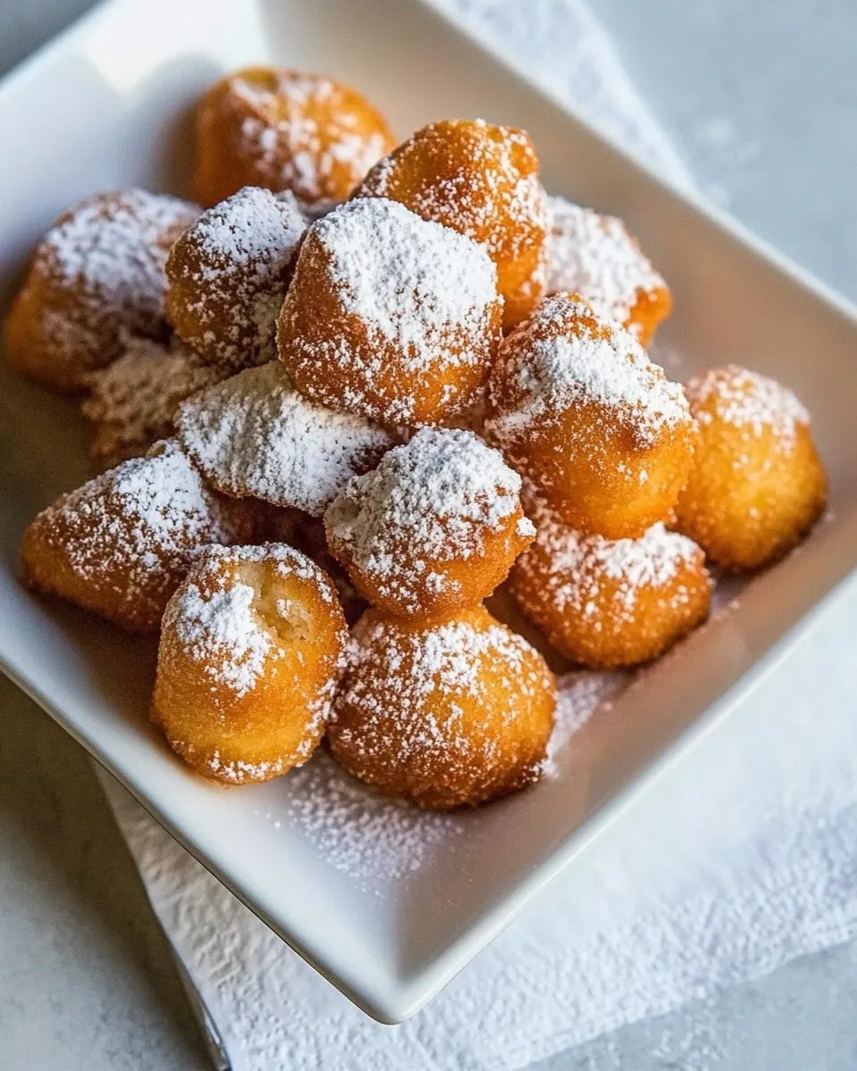 Easy Zeppole Recipe shot