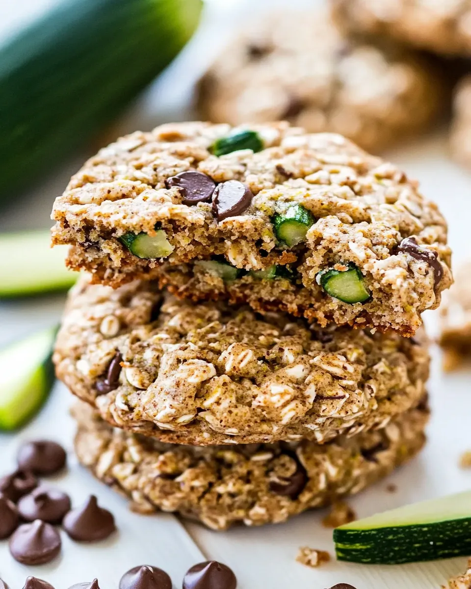 Easy Zucchini Bread Breakfast Cookies recipe photo