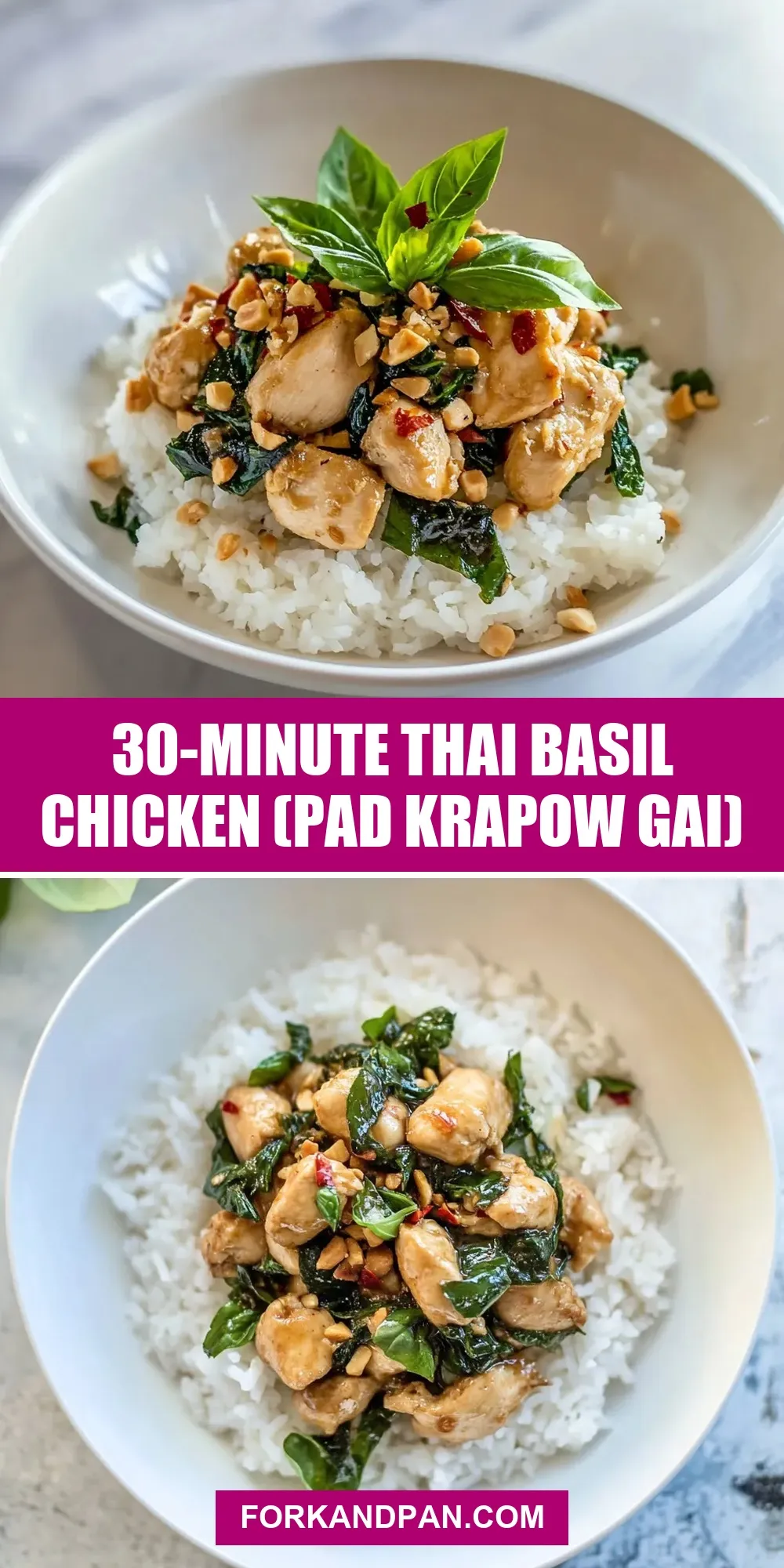 Easy 30-Minute Thai Basil Chicken (Pad Krapow Gai) Recipe