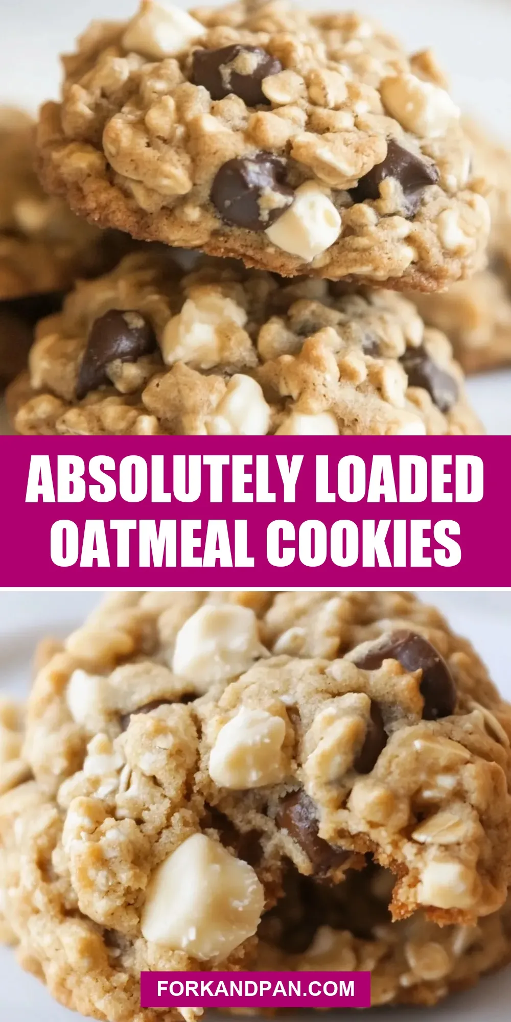 How To Make Amazing Absolutely Loaded Oatmeal Cookies