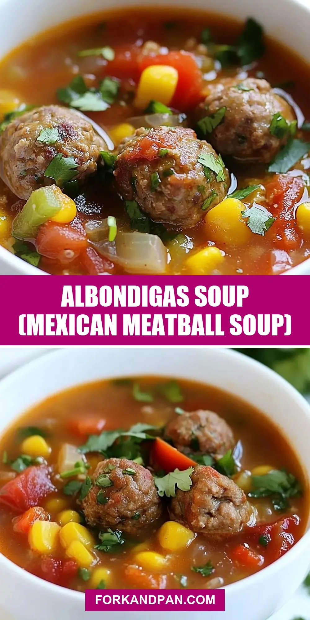 Easy Albondigas Soup (Mexican Meatball Soup) Recipe