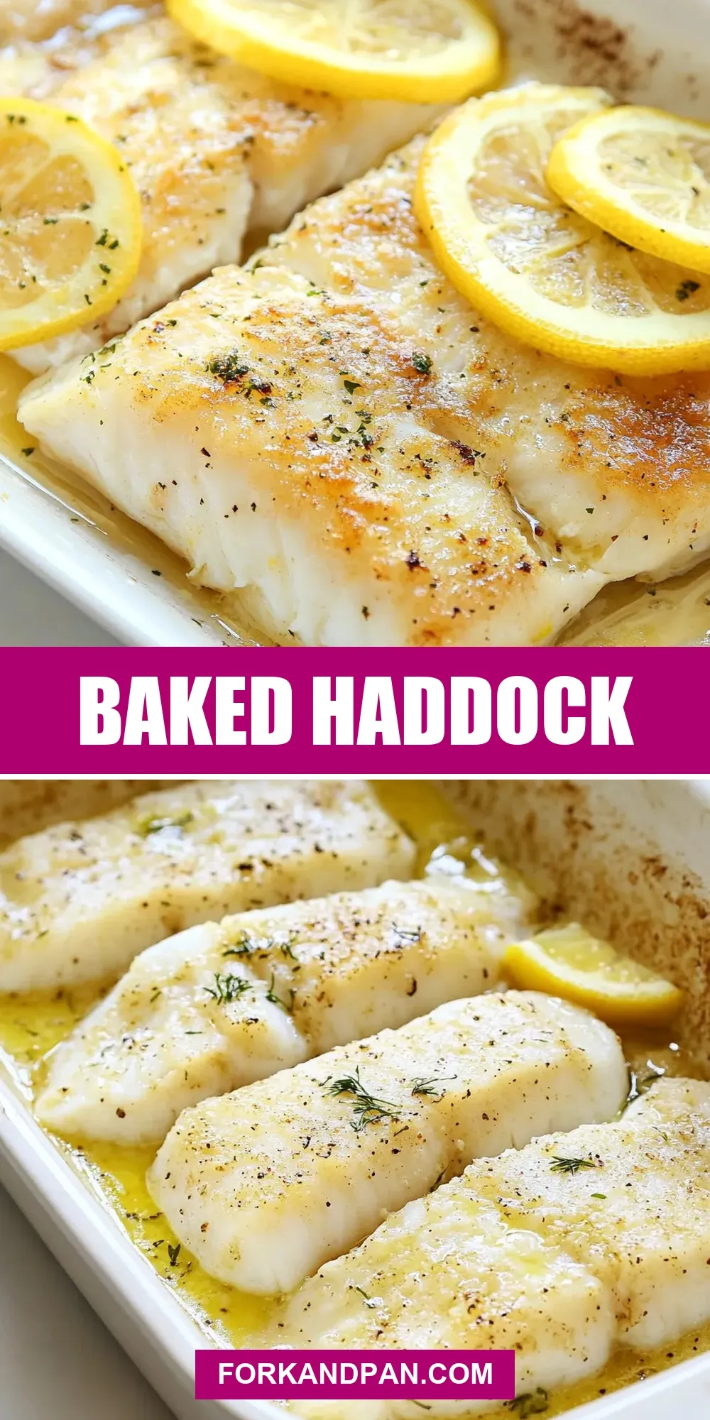 The Best Baked Haddock Ever