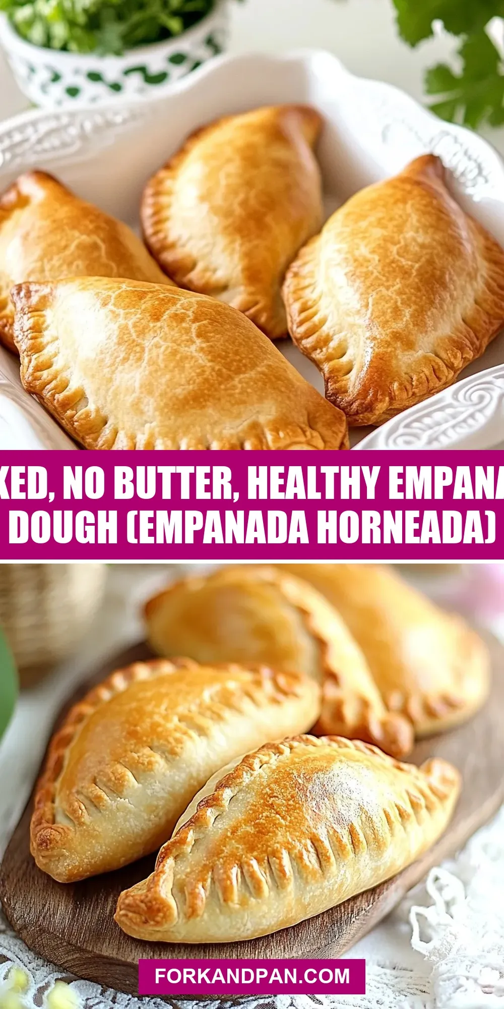 Baked, No Butter, Healthy Empanada Dough (Empanada Horneada) Recipe