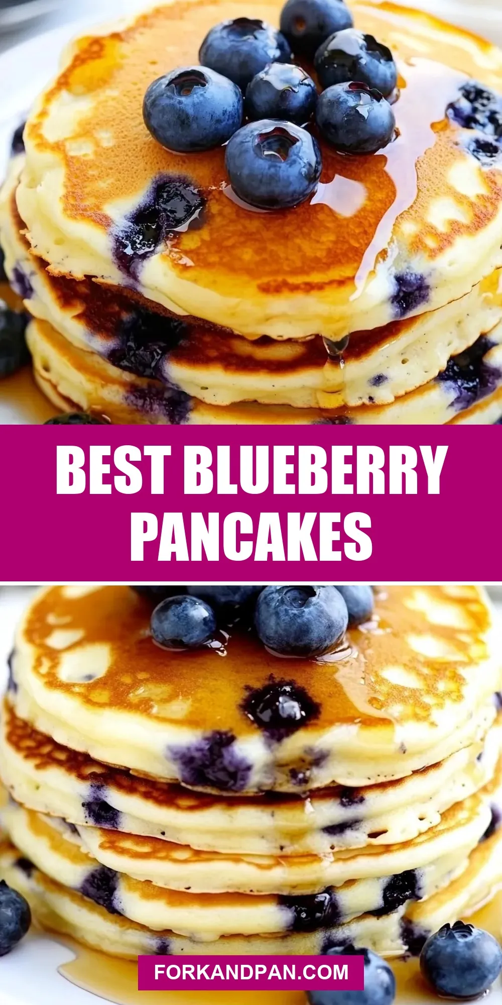 The Best Best Blueberry Pancakes Ever