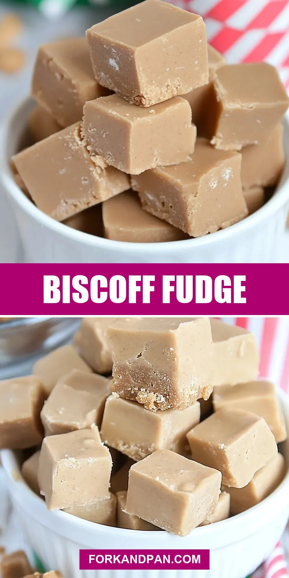 Quick Biscoff Fudge