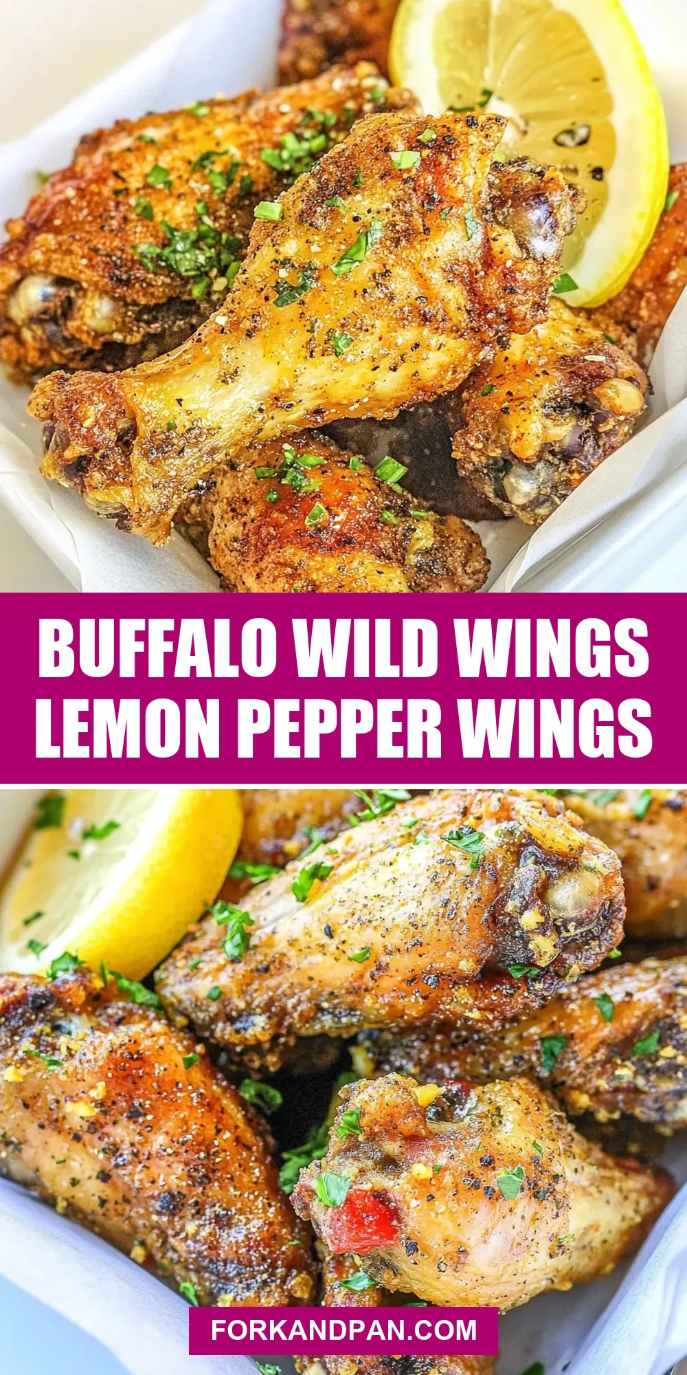 Buffalo Wild Wings Lemon Pepper Wings (Savory & Delicious)