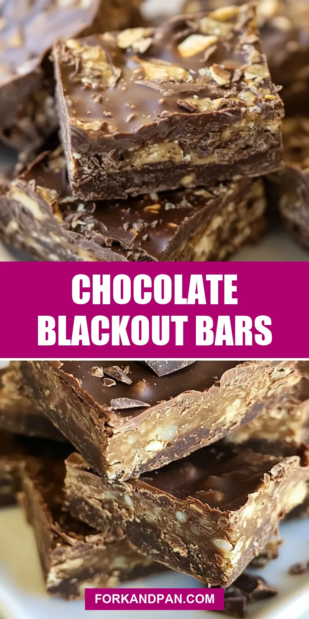 Easy Chocolate Blackout Bars Recipe