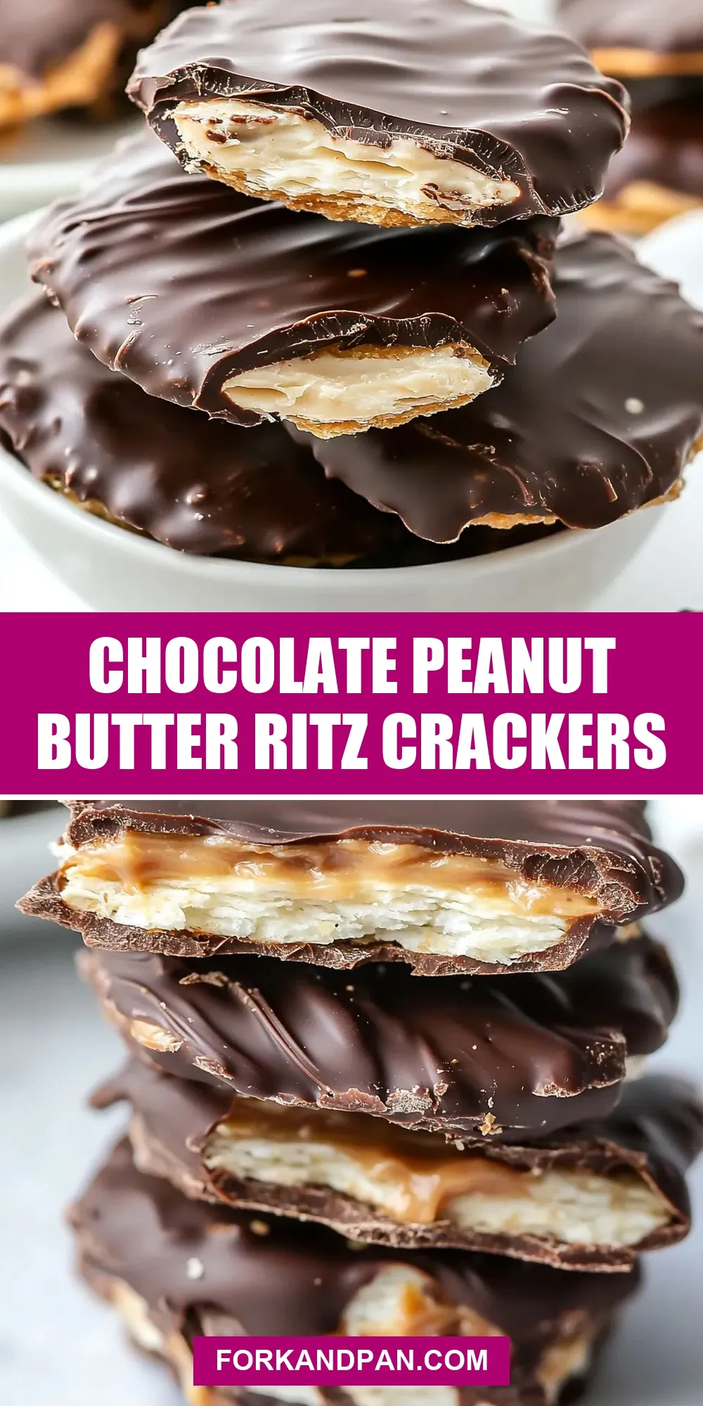 Flavorful Chocolate Peanut Butter Ritz Crackers