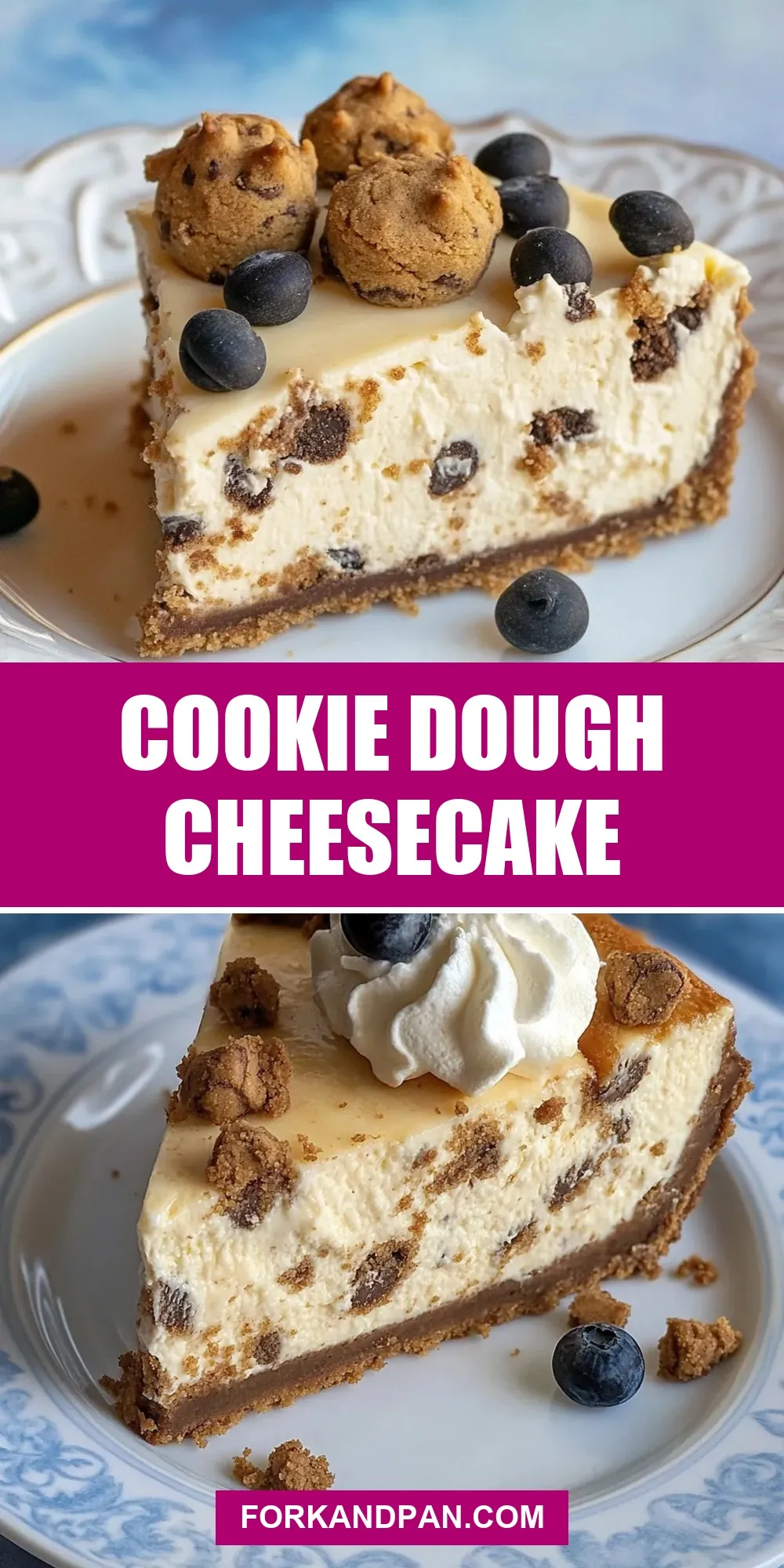 Cookie Dough Cheesecake (The Best & Delicious)