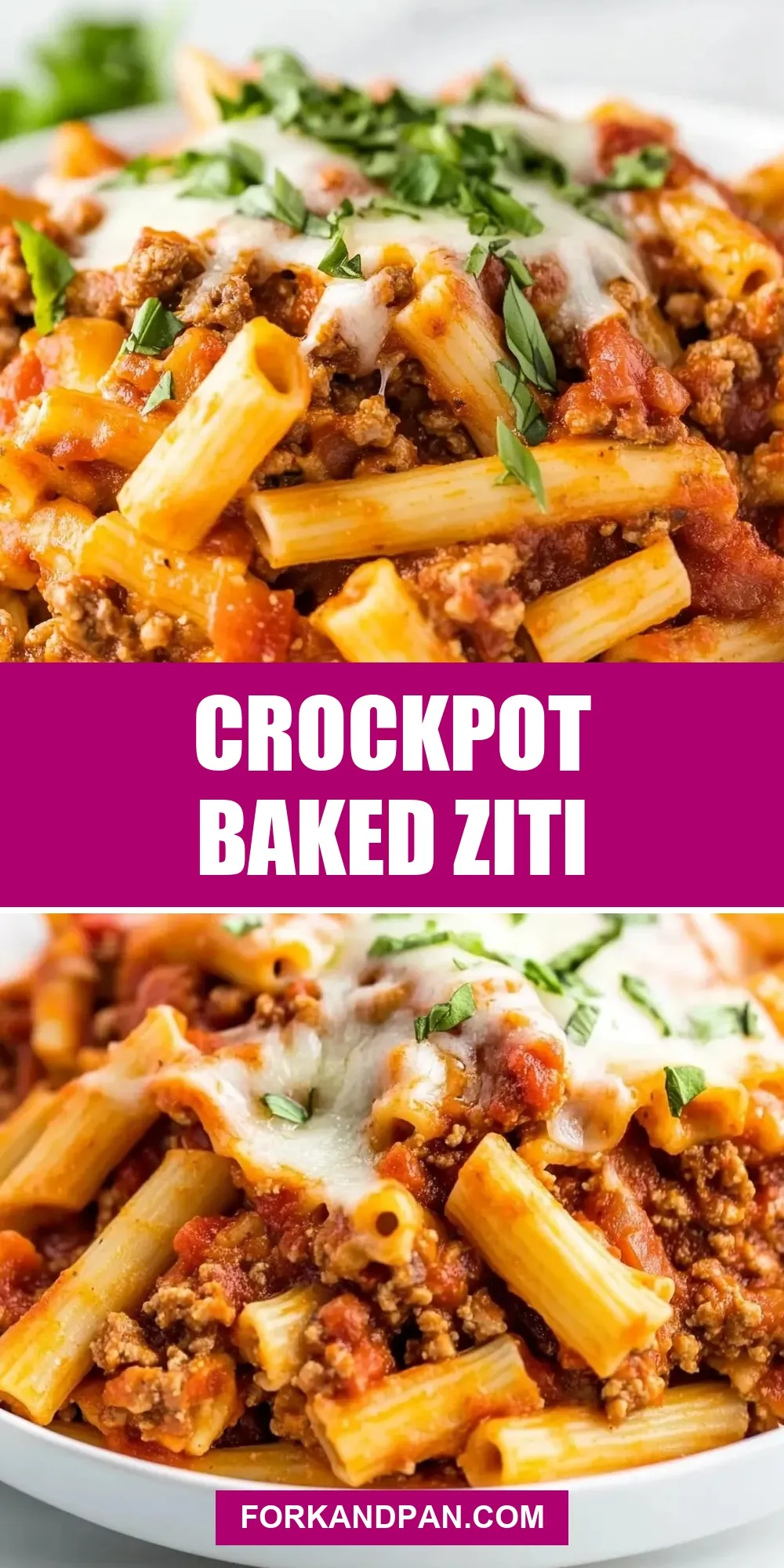 How To Make Homemade Crockpot Baked Ziti