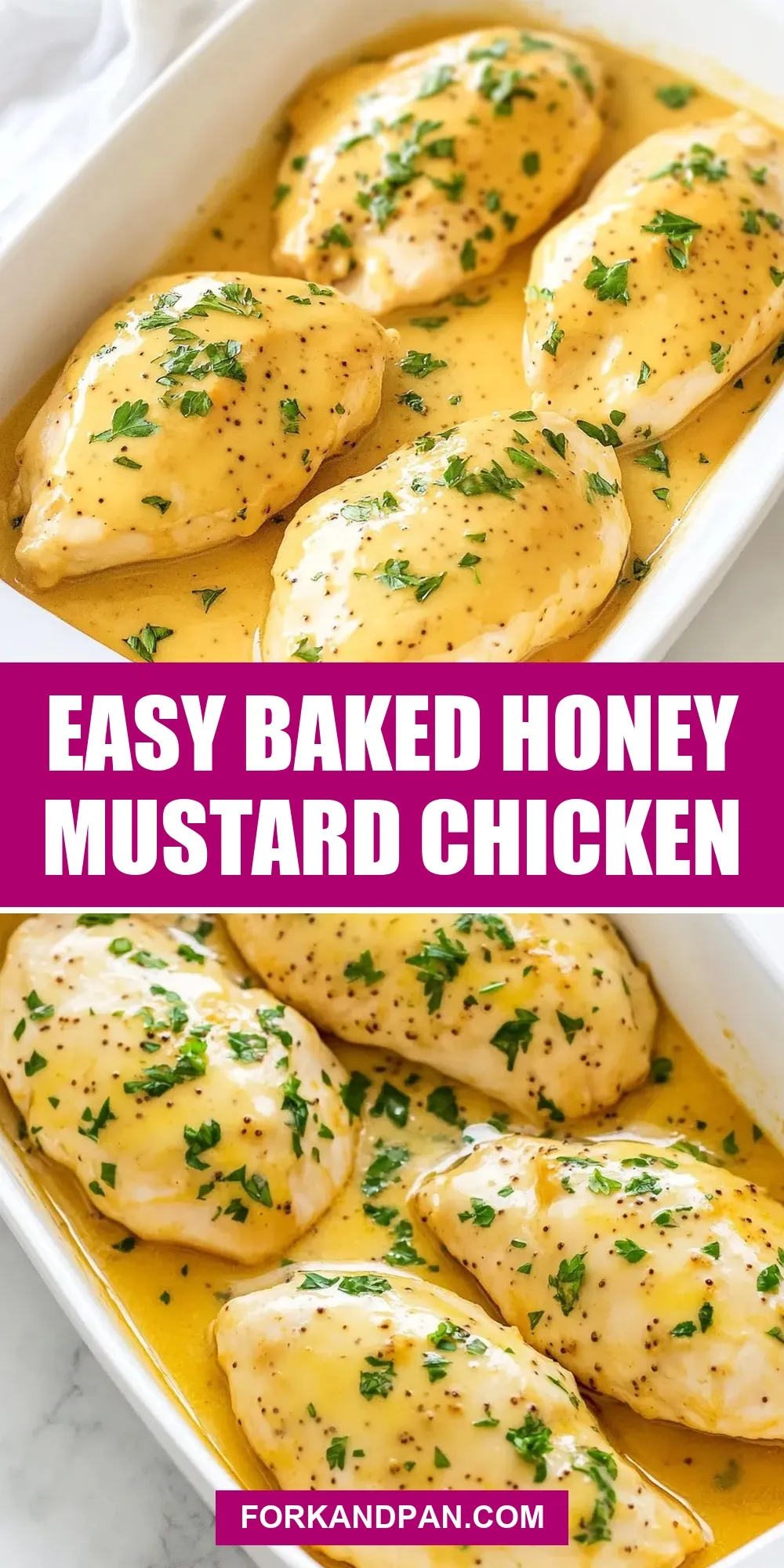 Easy Easy Baked Honey Mustard Chicken Recipe