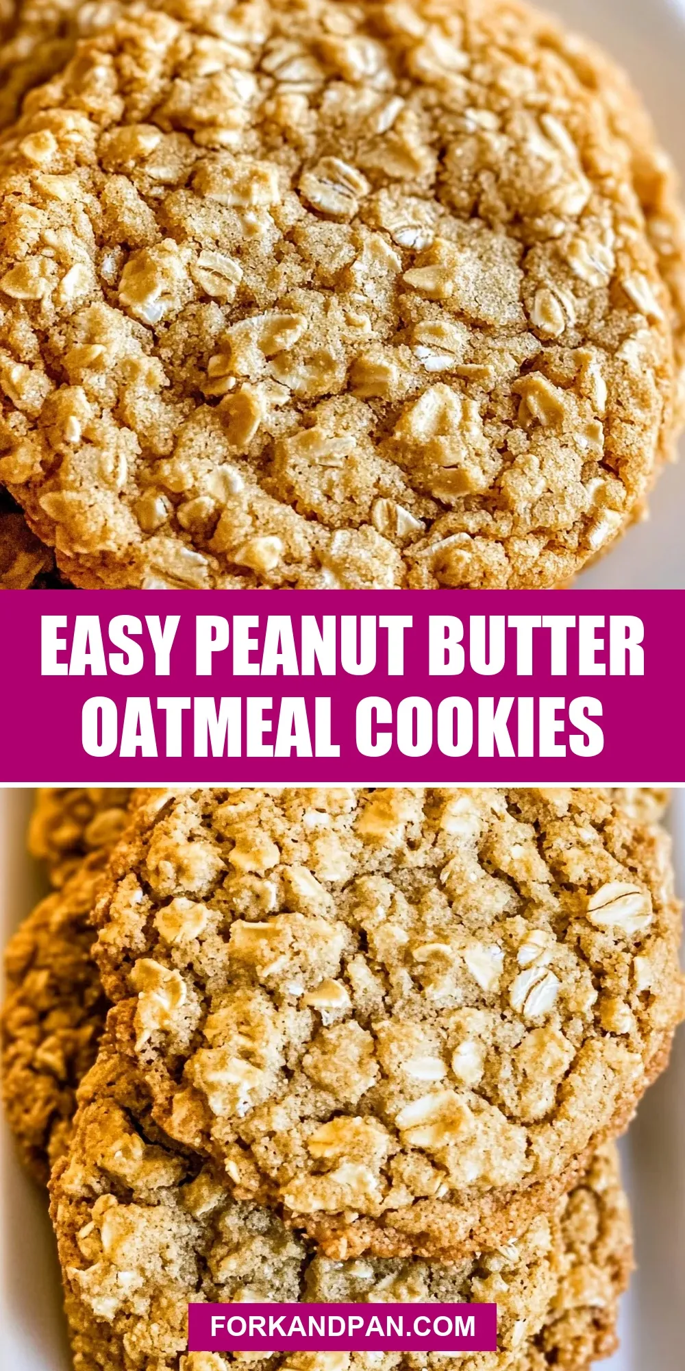 How To Make Ultimate Easy Peanut Butter Oatmeal Cookies