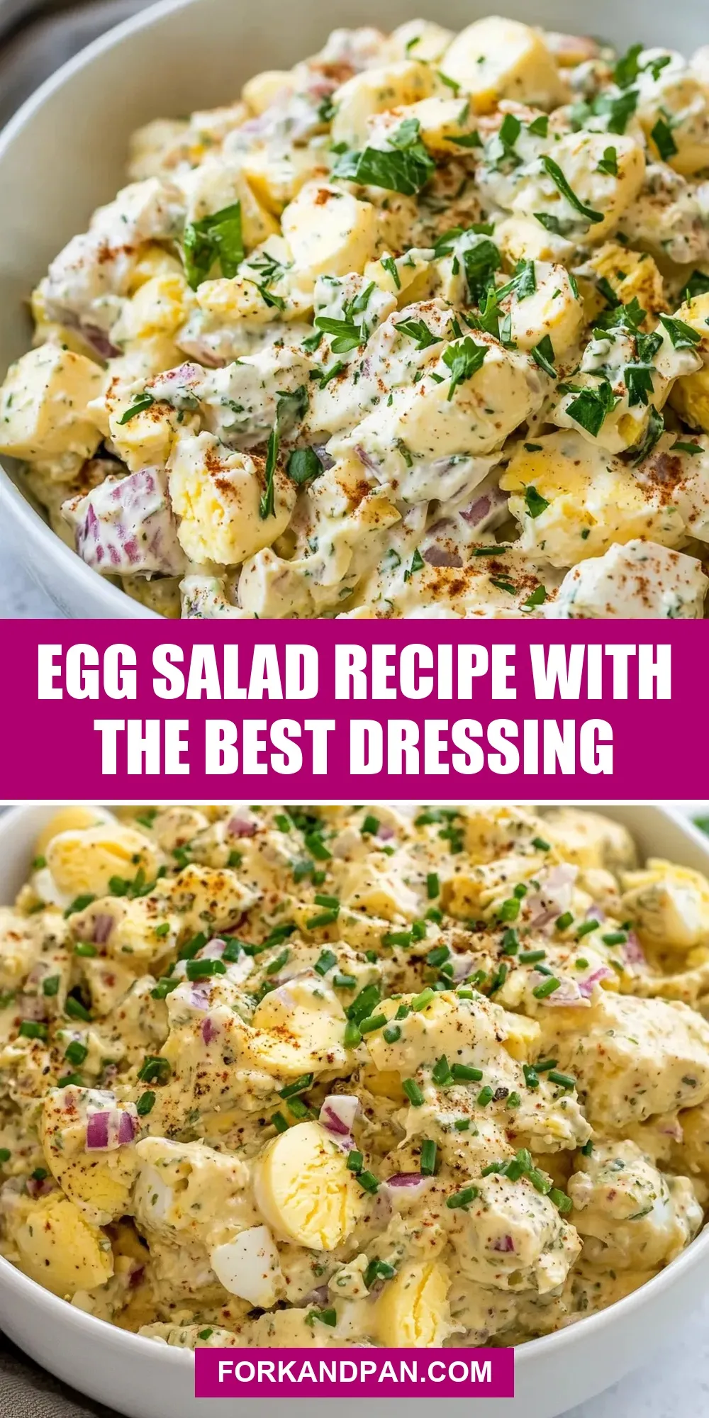 Egg Salad  With The Best Dressing (Easy & Delicious)