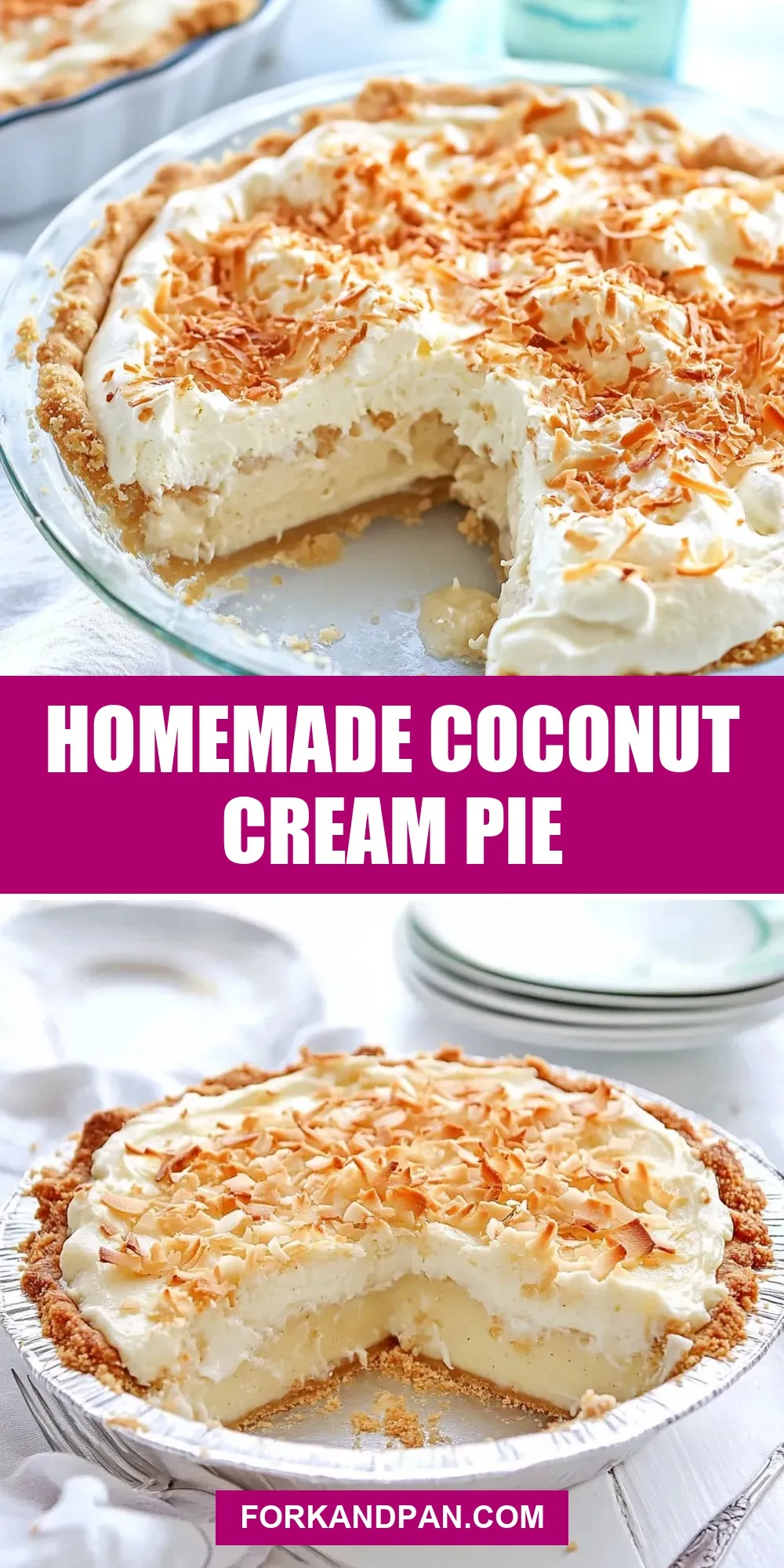 Easy Homemade Coconut Cream Pie Recipe