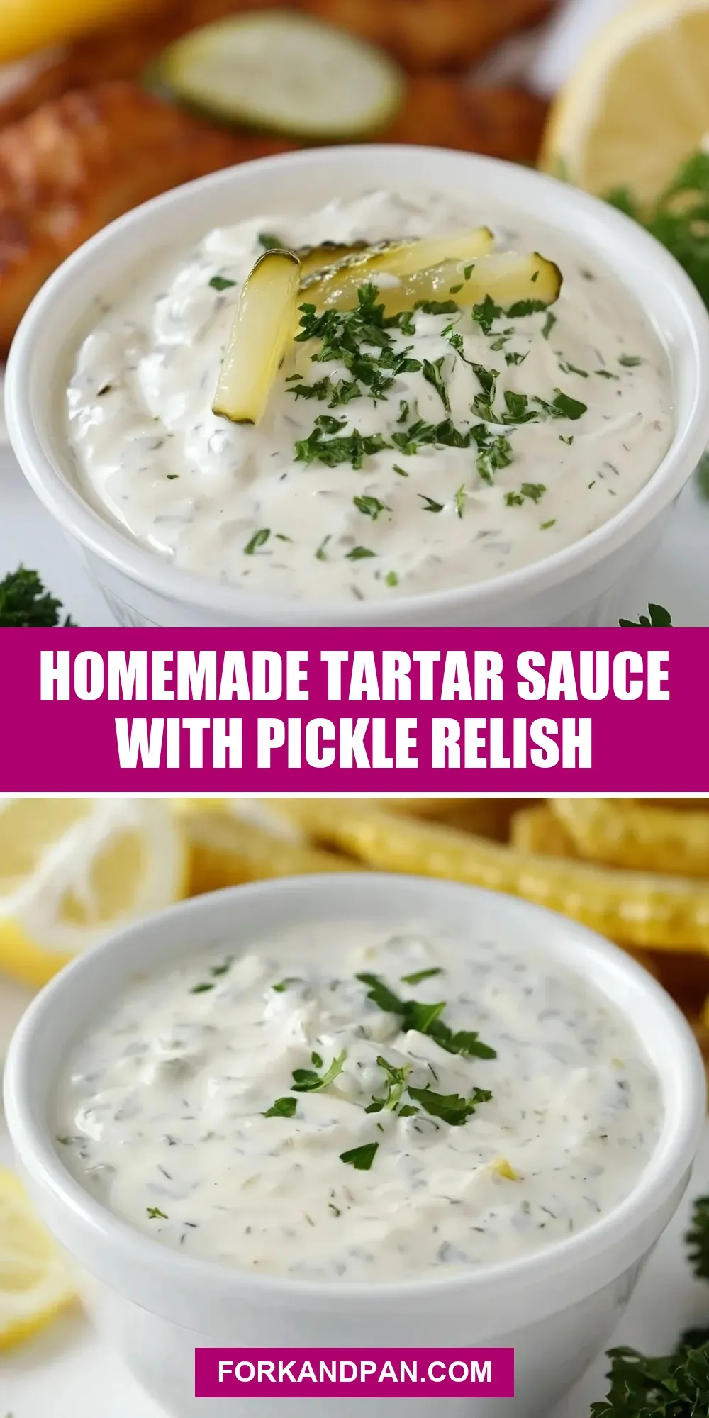 How To Make Tasty Homemade Tartar Sauce With Pickle Relish