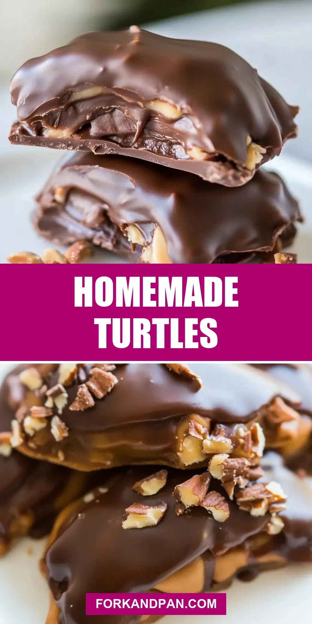 Easy Homemade Turtles Recipe