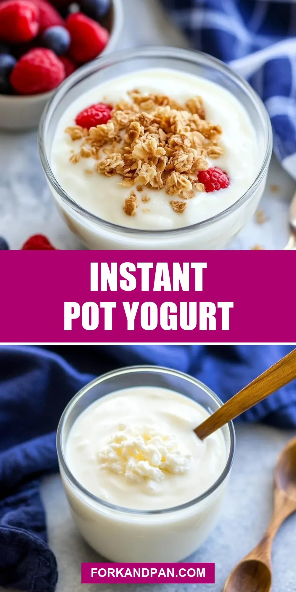 Instant Pot Yogurt (Simple & Delicious)