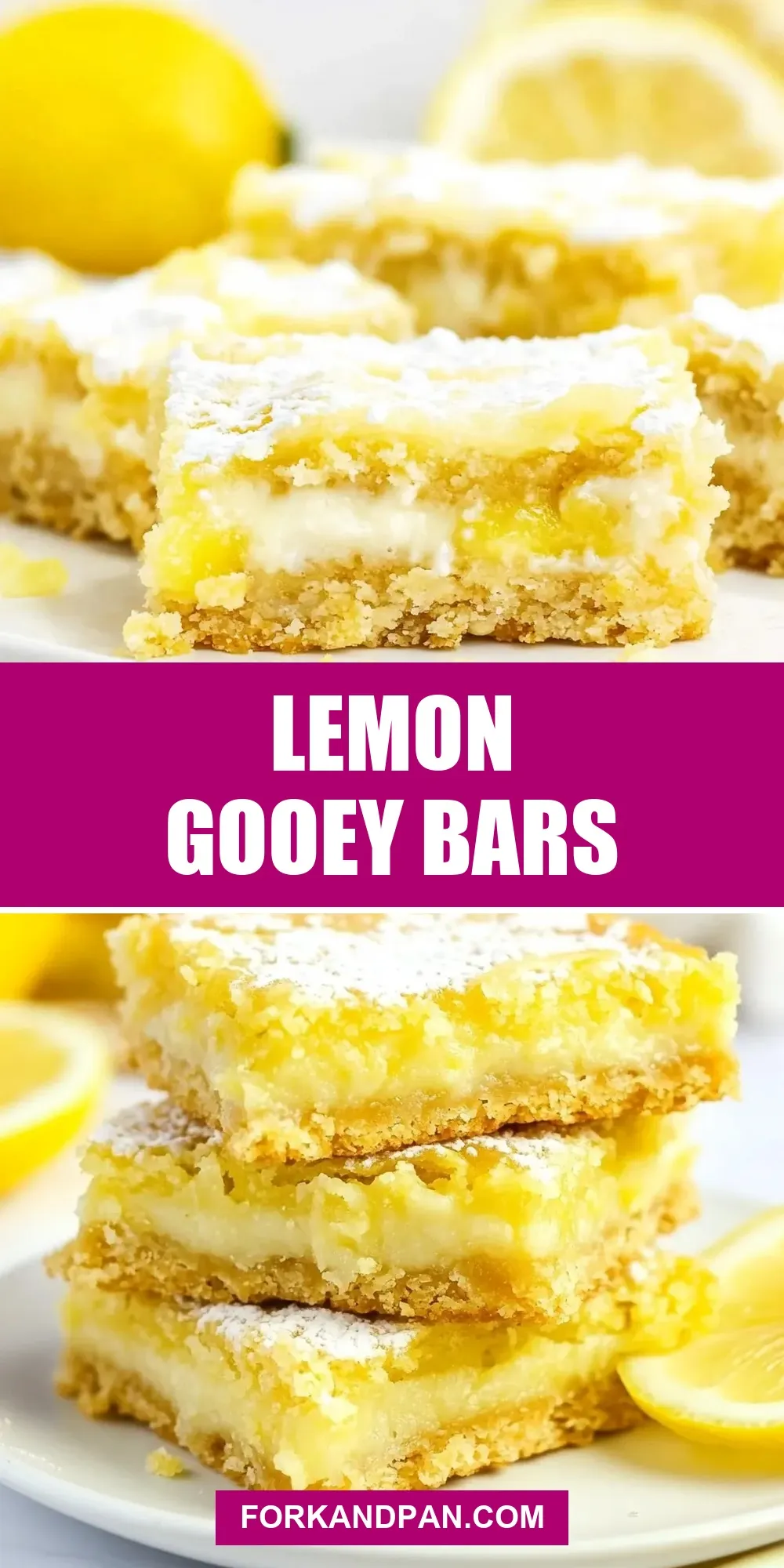 Lemon Gooey Bars Recipe