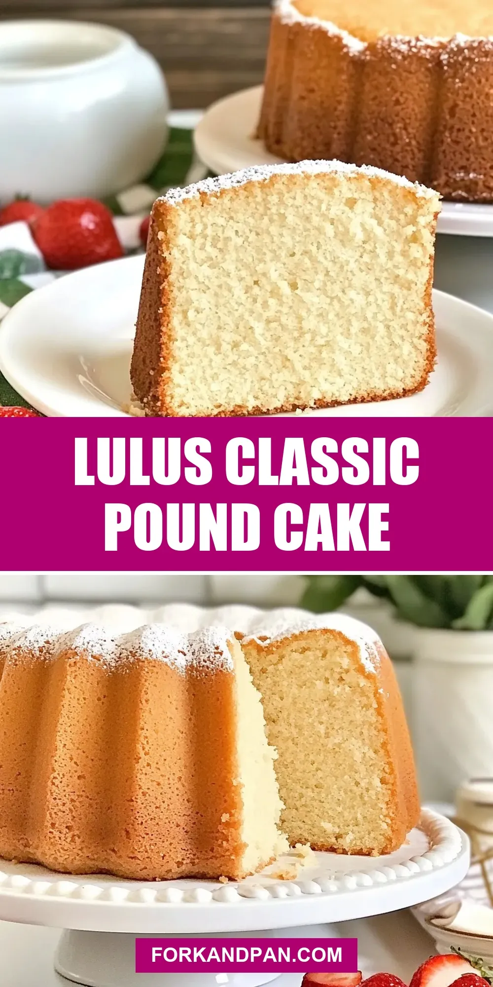 Quick Lulus Classic Pound Cake