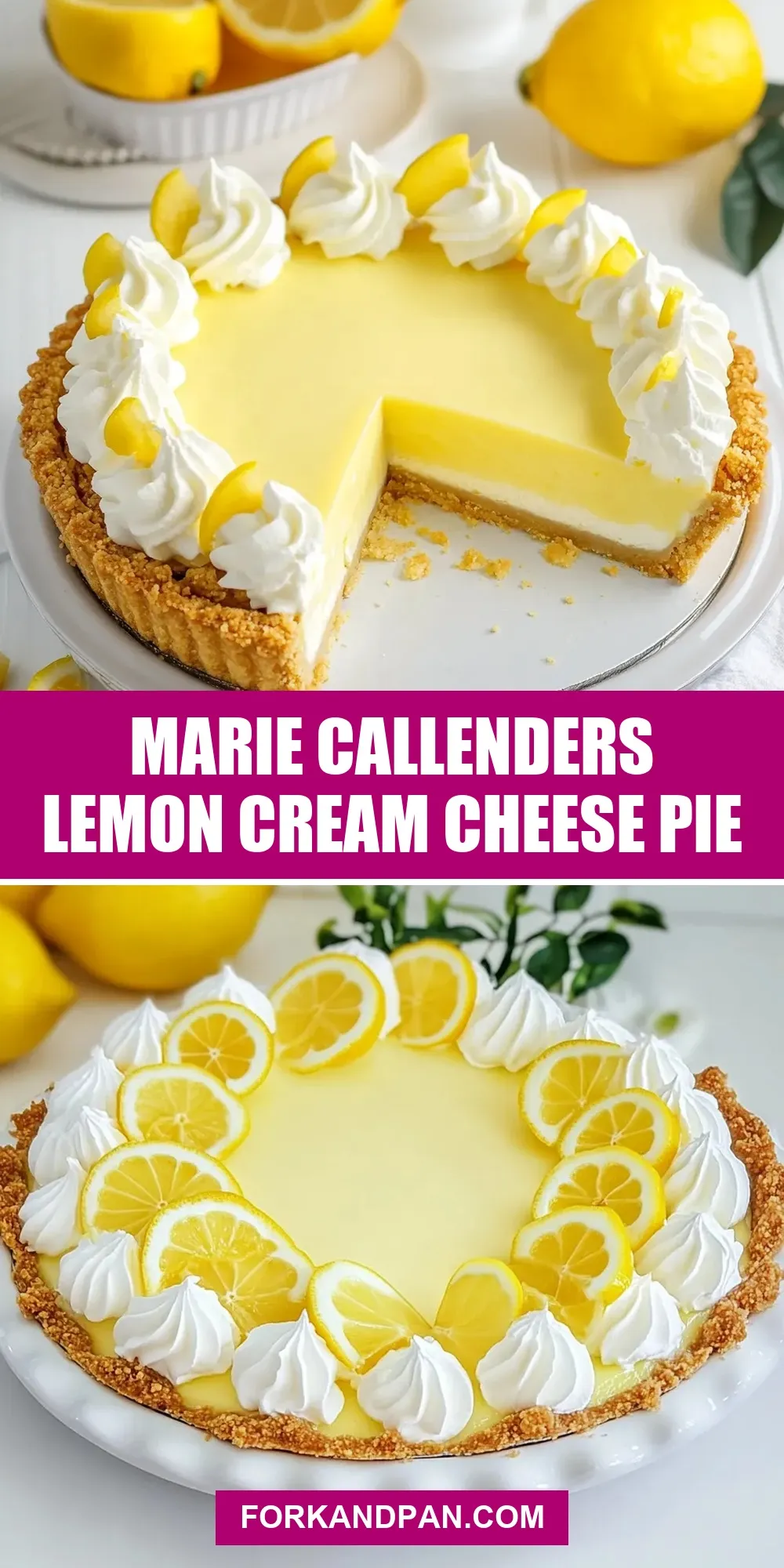 The Best Marie Callenders Lemon Cream Cheese Pie Ever