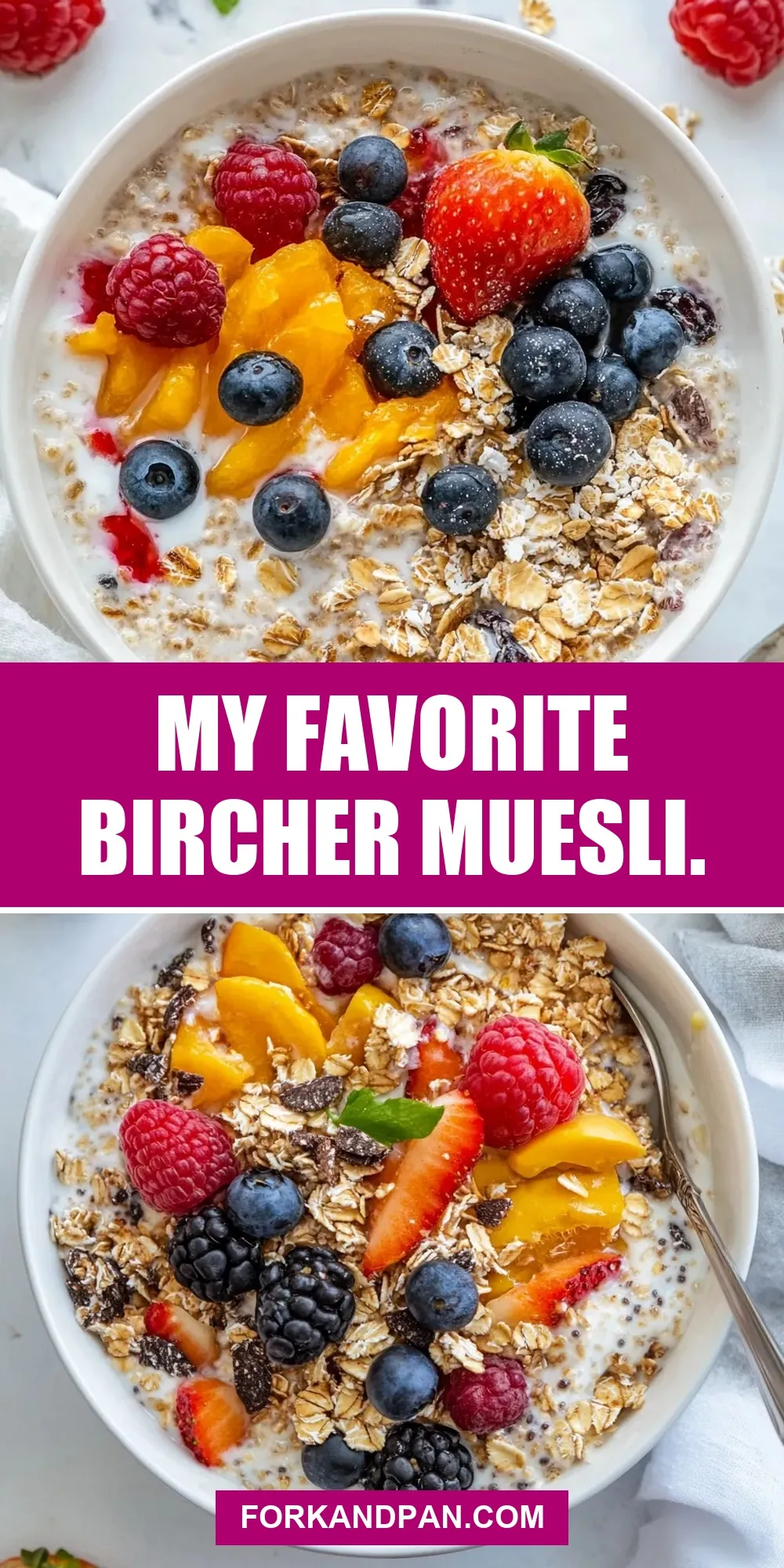 Perfect My Favorite Bircher Muesli.