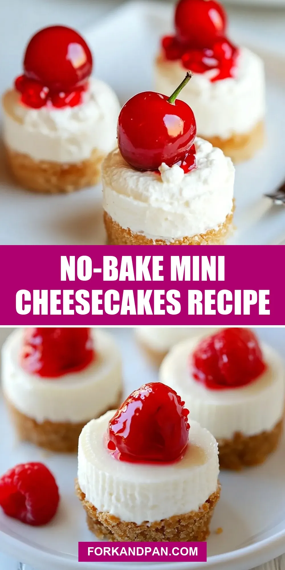 No-Bake Mini Cheesecakes Recipe
