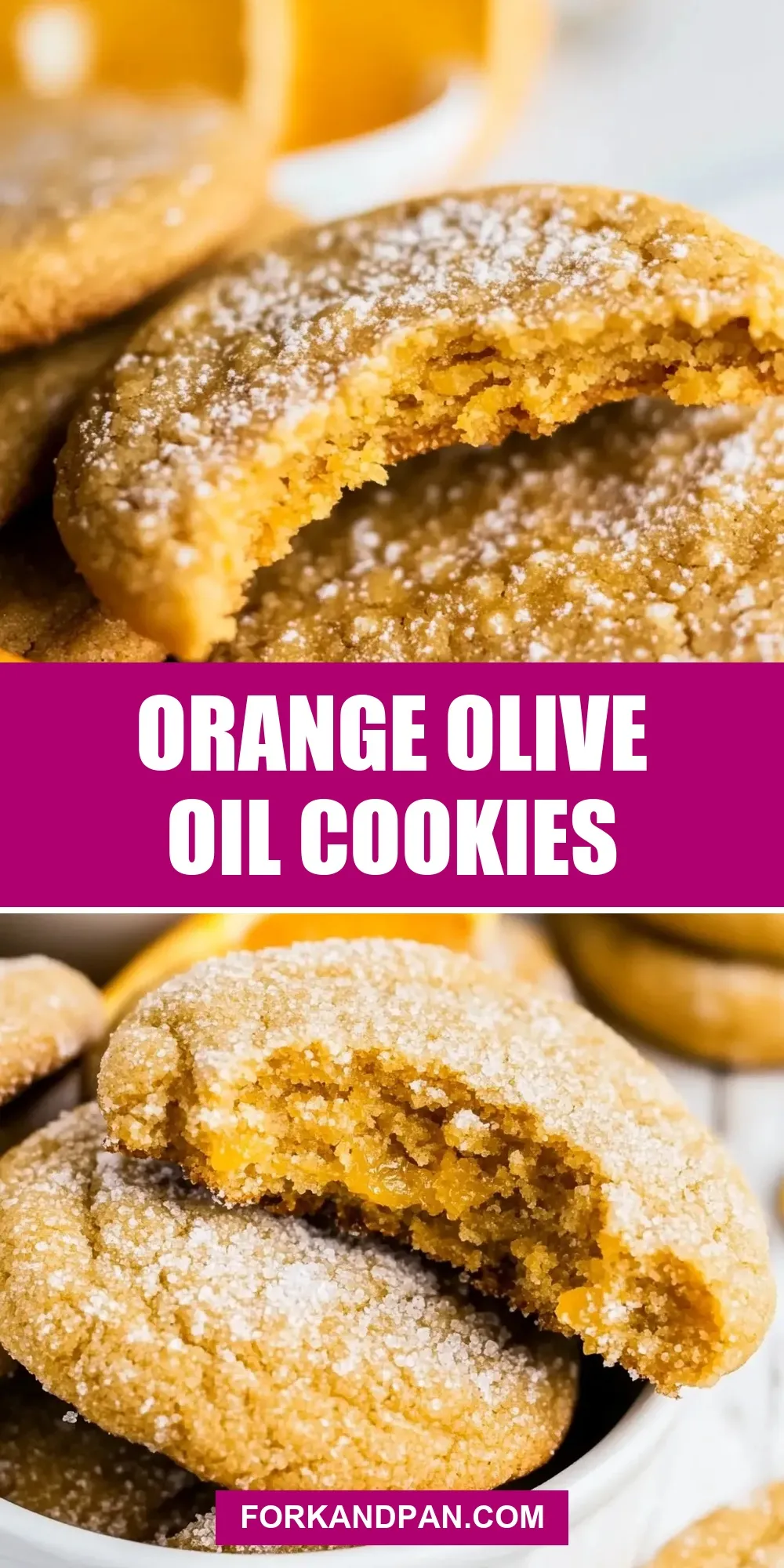 Orange Olive Oil Cookies (Creamy & Delicious)