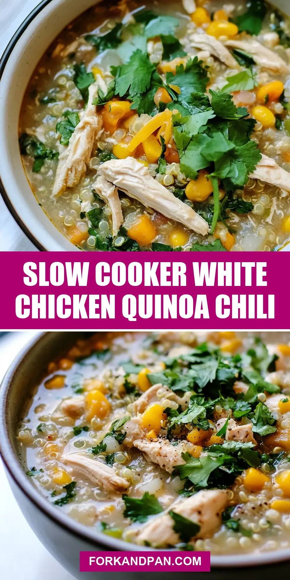 How To Make Healthy Slow Cooker White Chicken Quinoa Chili