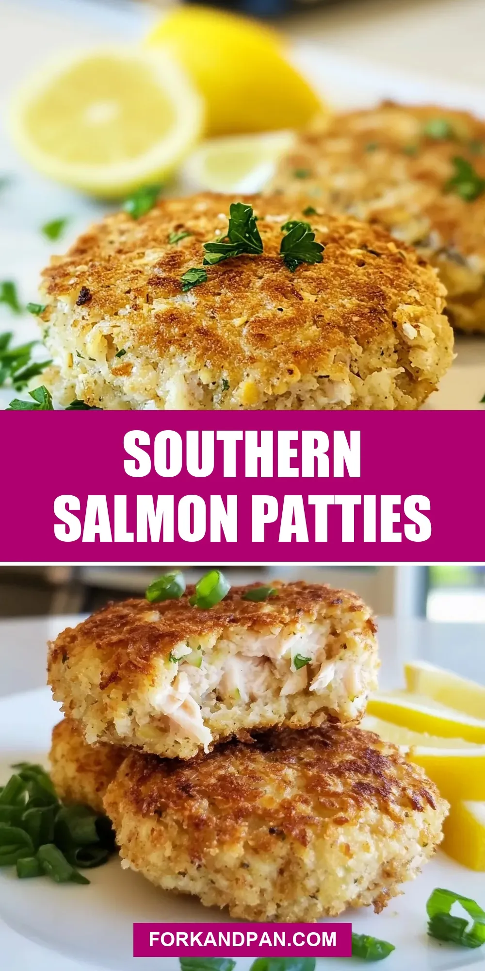 Southern Salmon Patties (Creamy & Delicious)