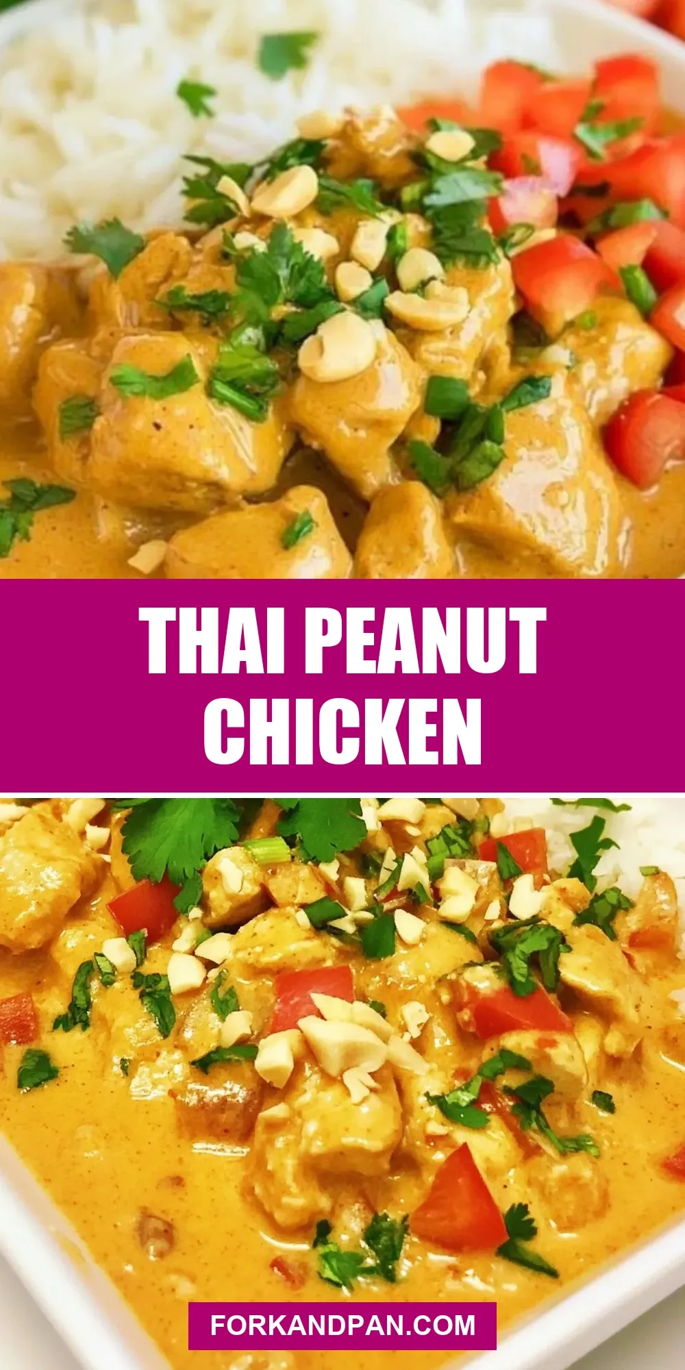 Perfect Thai Peanut Chicken