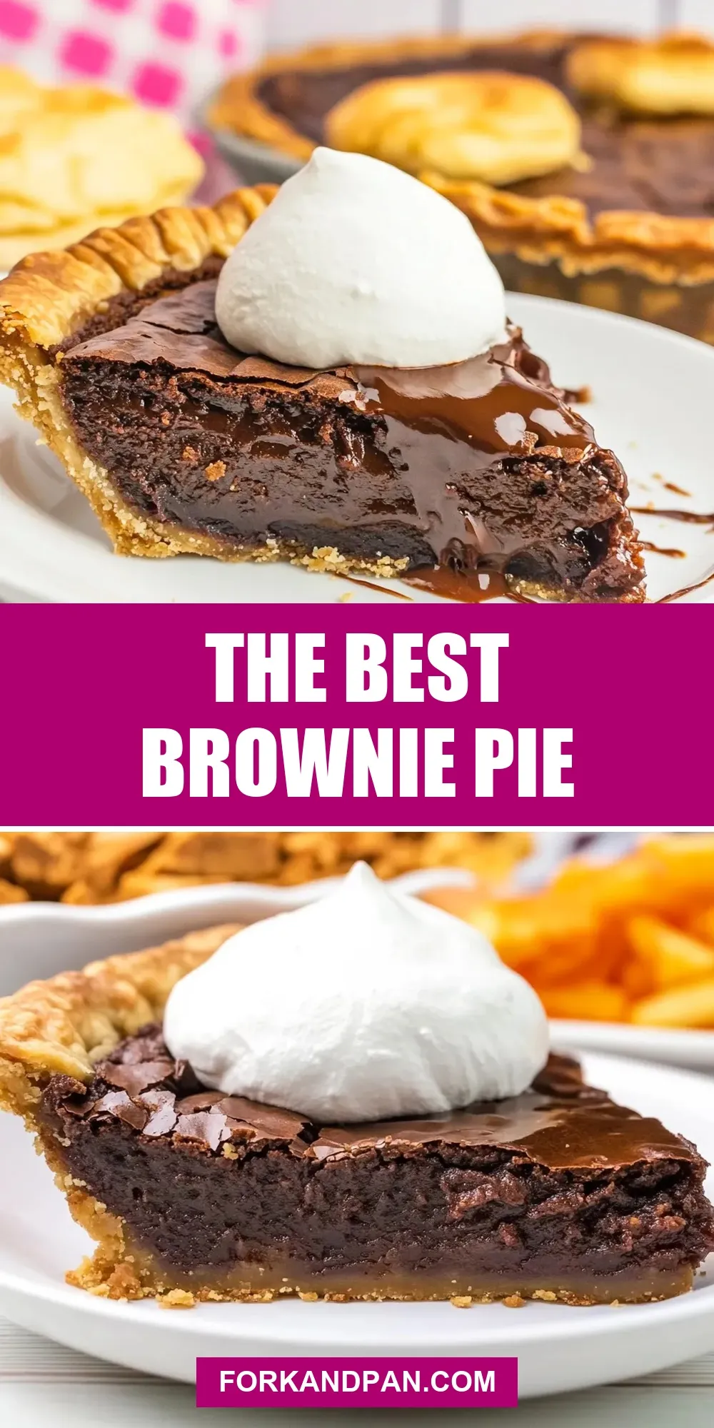 Easy The Best Brownie Pie Recipe