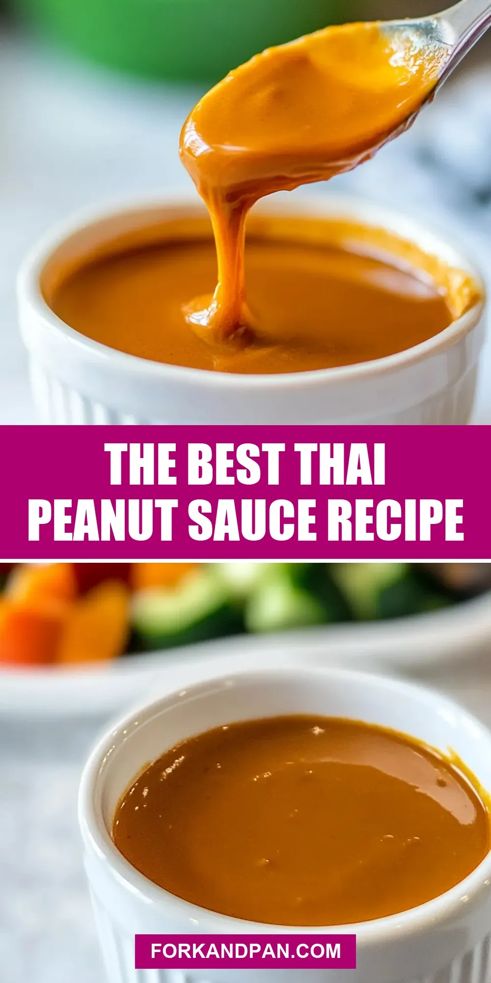 Homemade The Best Thai Peanut Sauce