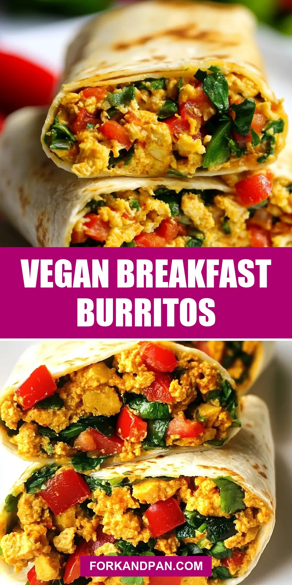 Vegan Breakfast Burritos (Irresistible & Delicious)