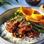 Homemade 20 Minute Crispy Orange Garlic Chicken. photo