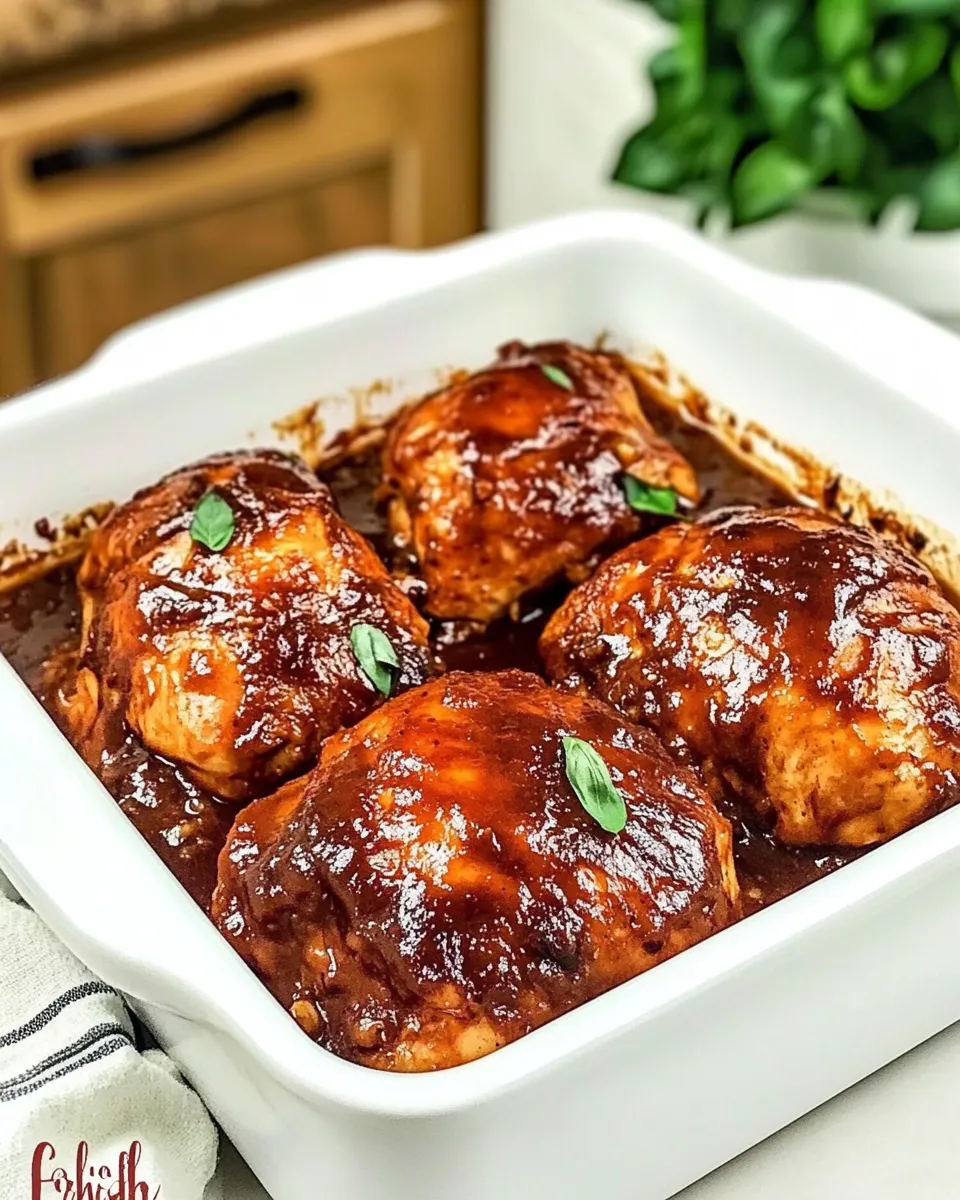 classic 3-Ingredient Italian BBQ Chicken image