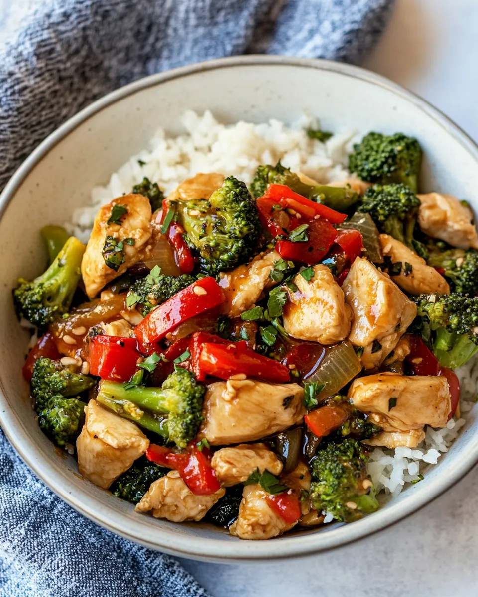 easy 30-Minute Chicken and Broccoli Stir Fry picture